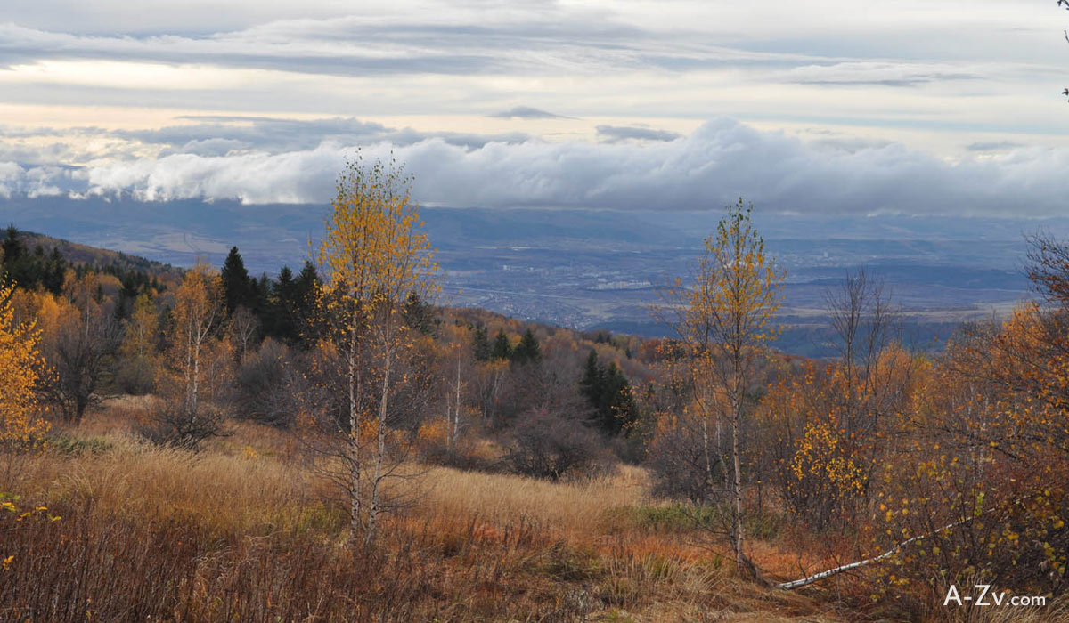 autumn vitosha hike