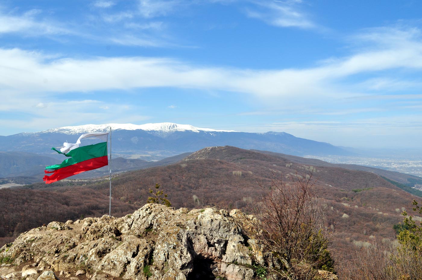 a hike to peak polovrak in the lozen mountain