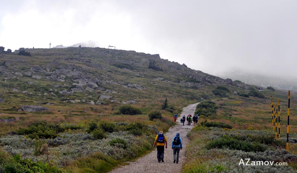 hiking from aleko to cherni vraha