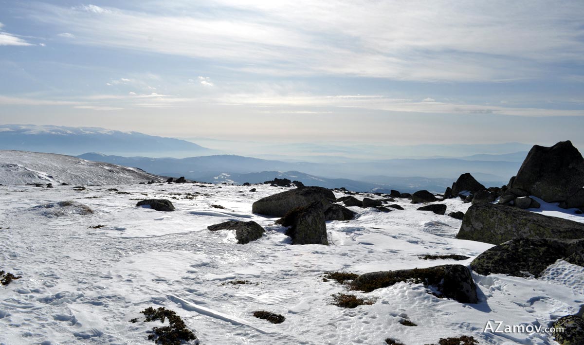 a winter hike from jeleznica to cherni vrah