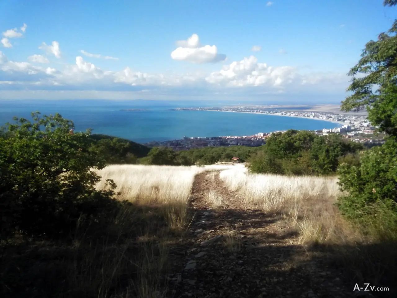 a hike from sveti vlas on the black sea to peak saint ilia