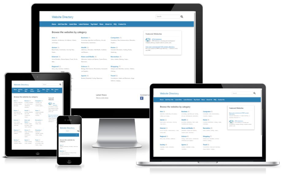 php link directory