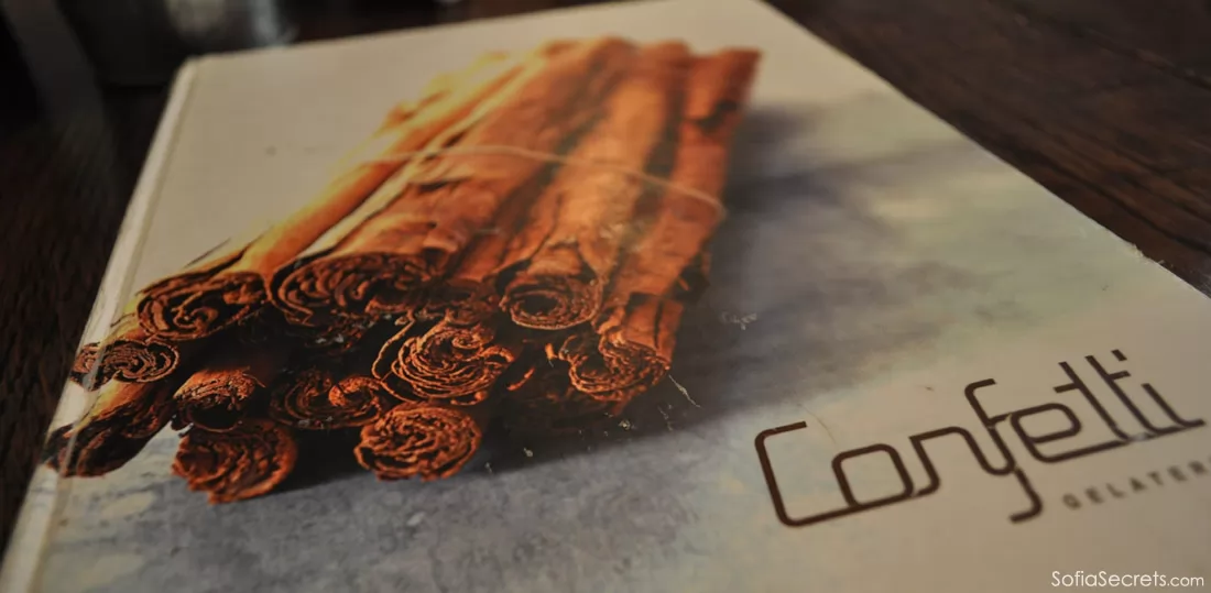 confetti - great italian desserts and probably the best ice cream in sofia