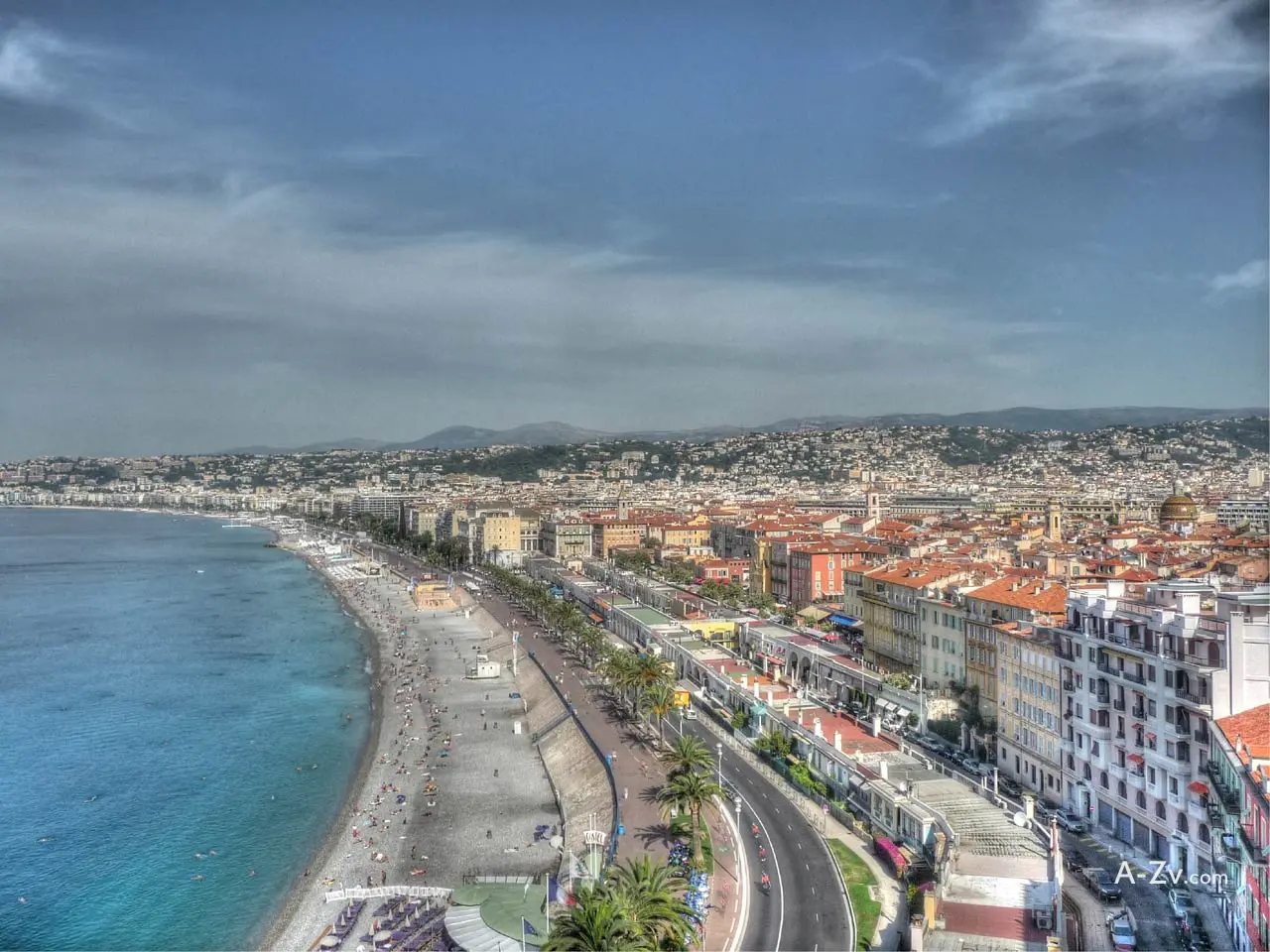 nice - the nice town in france